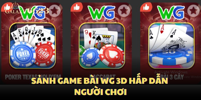 Sảnh KM Game bài 3D có đồ hoạ sắc nét với các tựa game phong phú